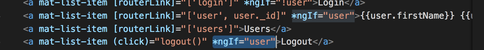 ngIf